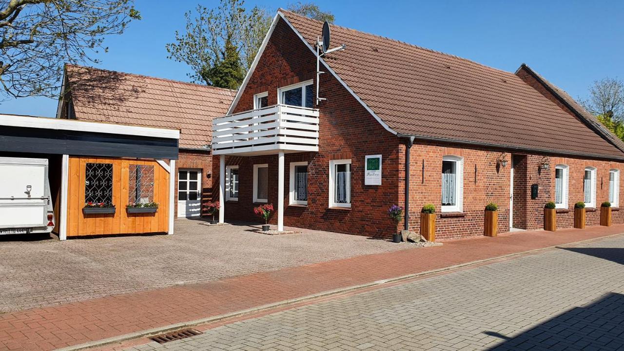 Fewo-Butze 4 Mit Balkon Dornumersiel Exteriér fotografie